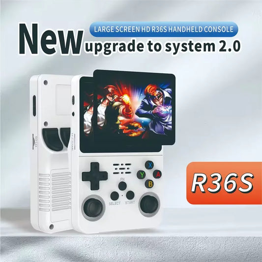 R36S Retro Handheld Video Game Console Linux System 3.5 Inch IPS