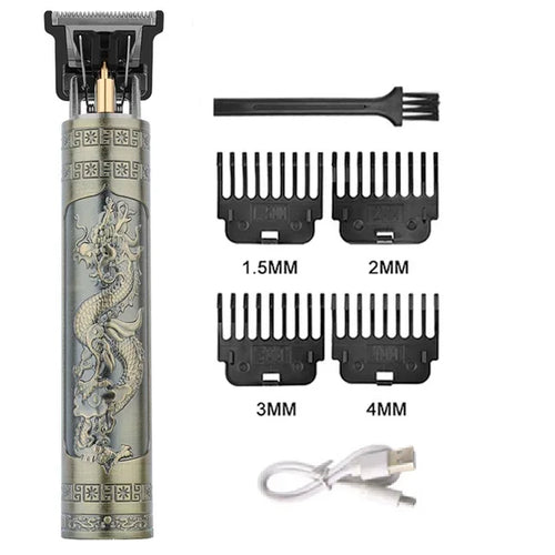 T9 Hair Clippers for Men Vintage Hair Cutting Machine Beard Trimmer