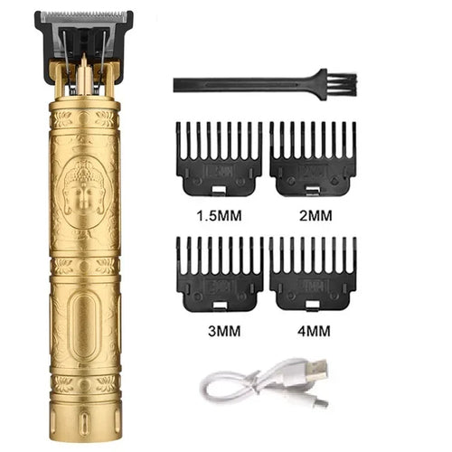 T9 Hair Clippers for Men Vintage Hair Cutting Machine Beard Trimmer