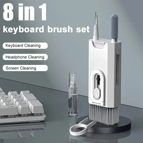 8 In 1 Keyboard Cleaning Kit Earphones Cleaner Brush For AirPods