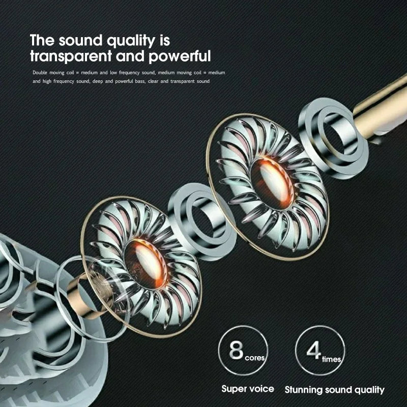 Pro 4 TWS Wireless Headphones Earphone Bluetooth-compatible 5.3